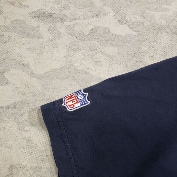 Vintage Denver Broncos Shirt Mens Large Blue Embroidered FL Football Logo Athlet - Picture 6 of 11